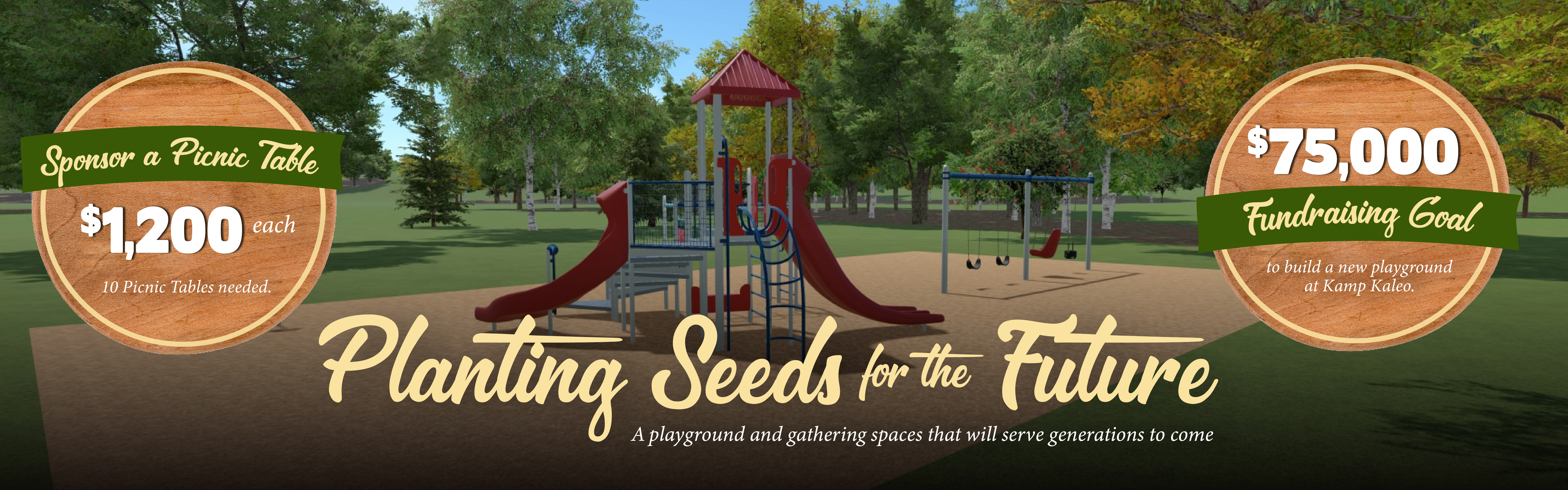 Playground Fundraiser Banner